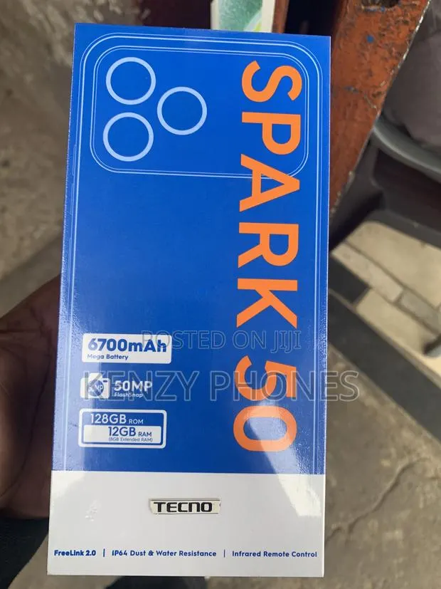 New Tecno Spark 50 128 GB Gray · Photo 1