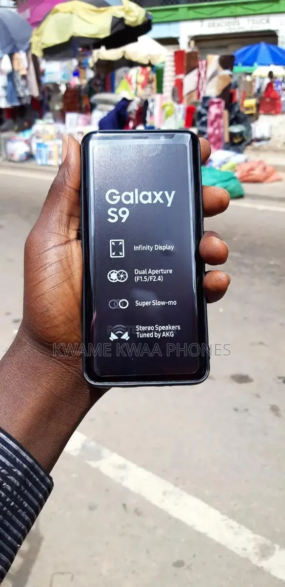 New Samsung Galaxy S9 64 GB Black · Photo 1