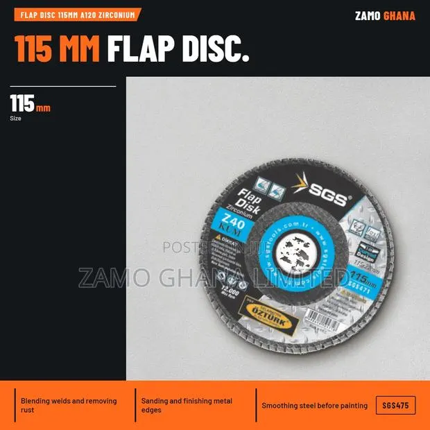 Flap Disc 115Mm A120 Zirconium - SGS475 · Photo 1