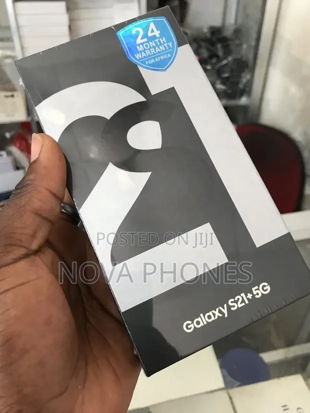 New Samsung Galaxy S21+ 5G 128 GB Silver · Photo 1