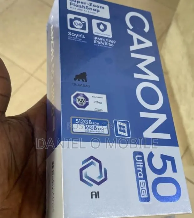 New Tecno Camon 50 Ultra 512 GB Blue · Photo 1