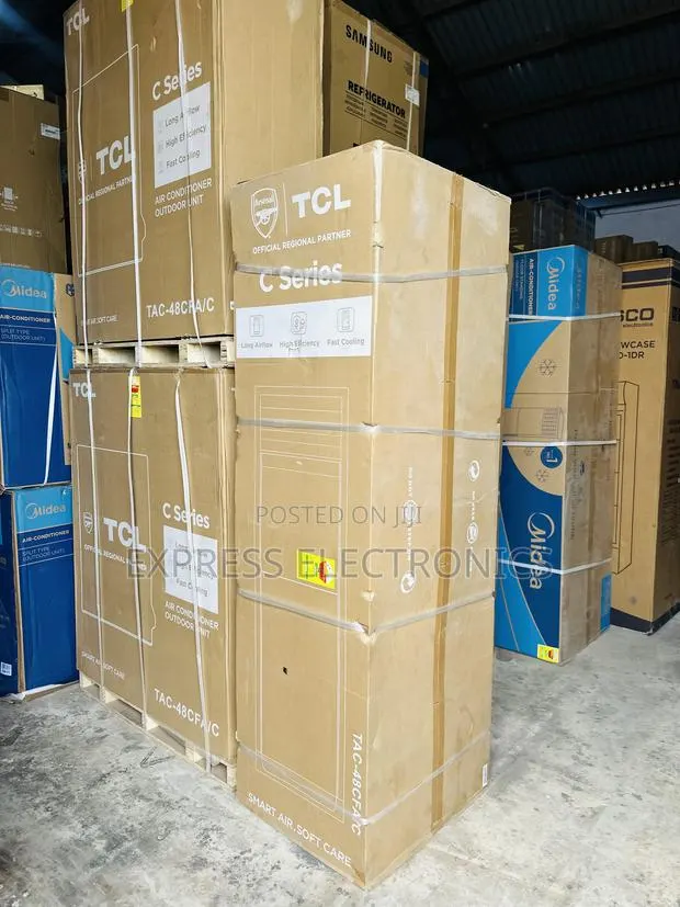 Available Now at Store Air Conditioner TCL 5.0hp Floor Air Compressor · Photo 1