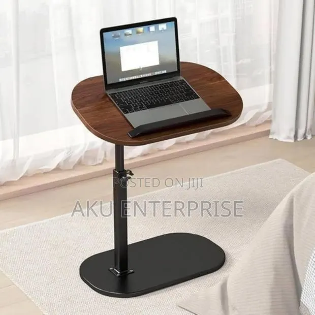 Laptop Bedside Table Brown · Photo 1