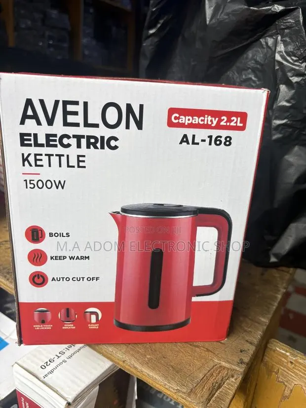 New Avelon 2.2 Litres Electric Tea Kettle · Photo 1