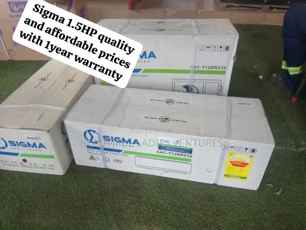Affordable Sigma 1.5HP Split AC – Elegant Design, Powerful Cooling · Photo 1
