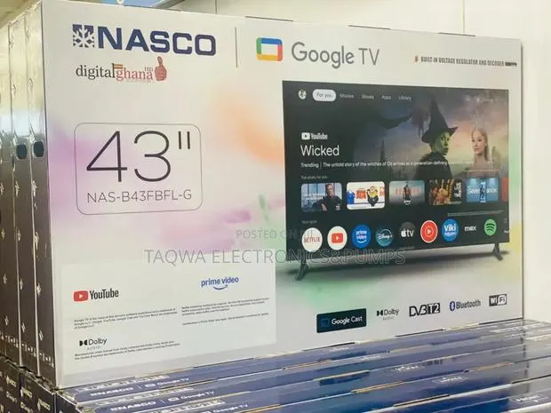 Full Hd- Nasco - 43 Inch - Smart Google Tv · Photo 1