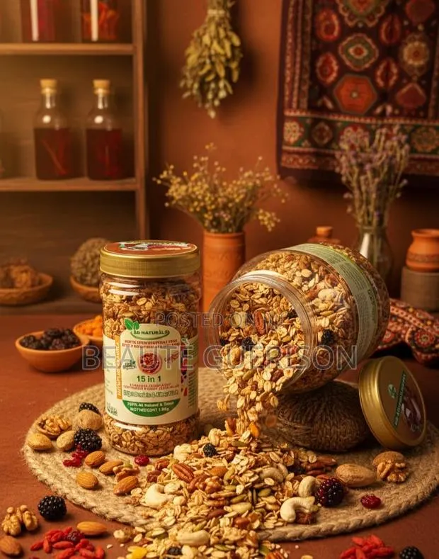 15seeds Nuts High Protein and Fiber Rich Wellness Support Granola Mix · Photo 1
