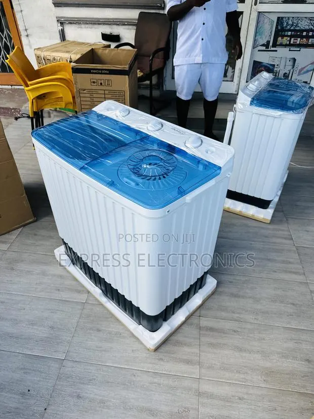 Pure Copper Motor Nasco 8kg Topload Twintub Semi Automatic · Photo 1