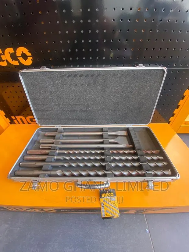 SDS Max Hammer Drill Bit and Chisel Set # Akd5075 · Photo 1