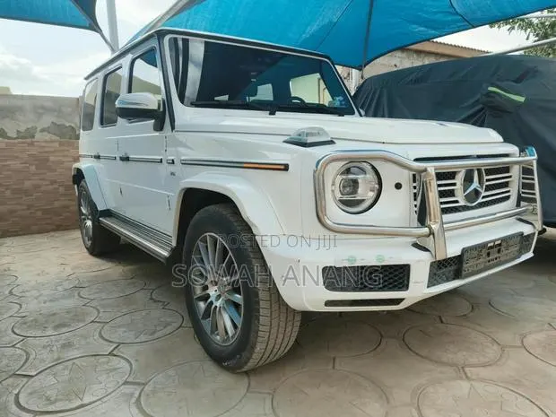 Mercedes-Benz G-Class 2019 White · Photo 1