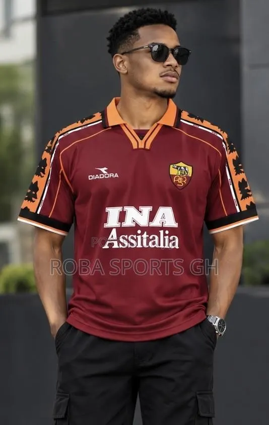1998/99 AS Roma Retro Home Jersey