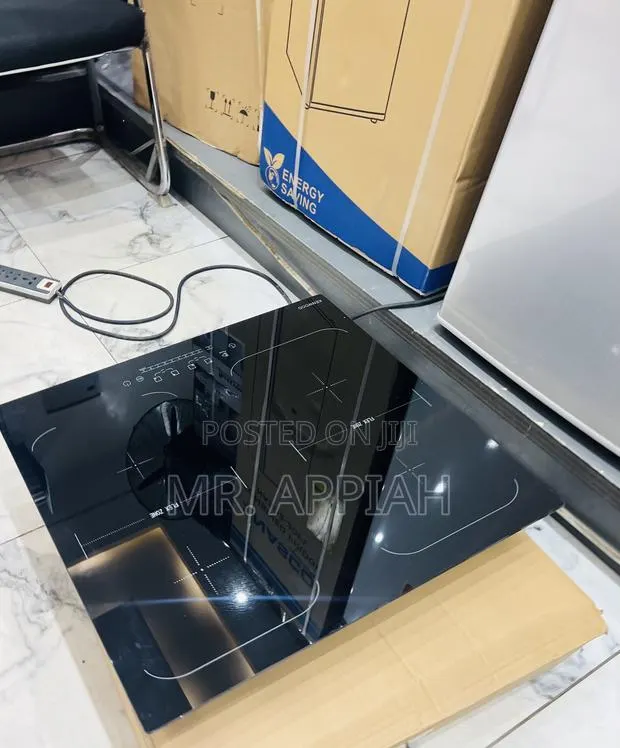 Check Out Classic Kenwood 60cm 4 Electric Built in Hob(Glass) Black · Photo 1