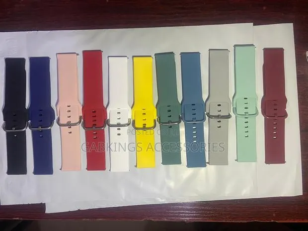 Silicone Watch Strap for Oraimo Smart Watches and Others · Photo 1