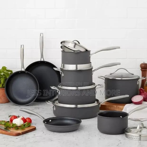 Member's Mark 15-Piece Hard Anodized Aluminum Cookware Set · Photo 1