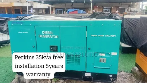 Perkins 35kVA Silent Canopy Diesel Generator · Photo 1