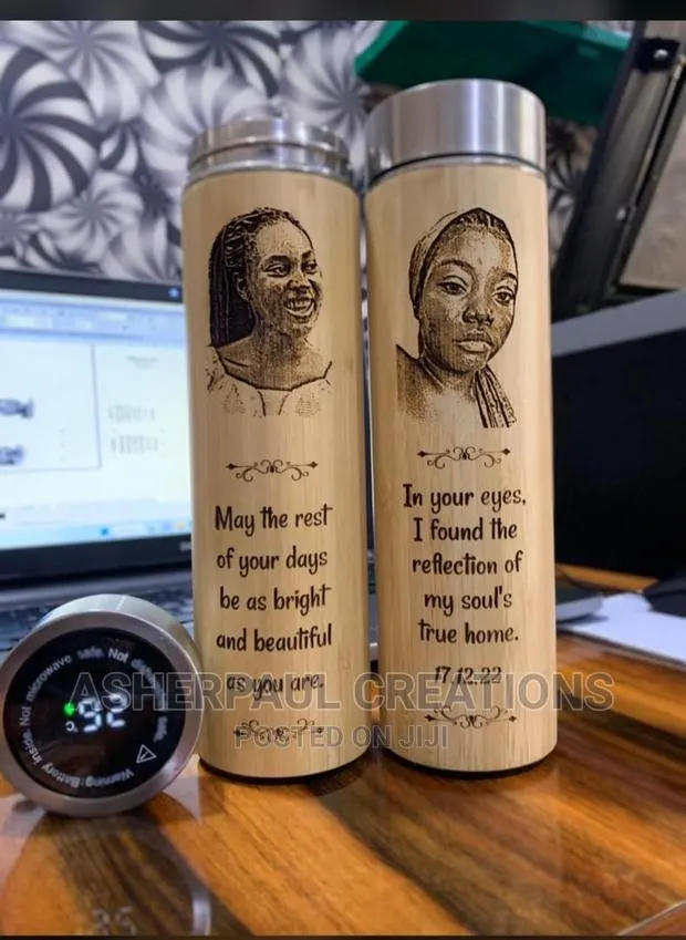 Customize Bamboo Flask And Bamboo Book With Pen · Photo 1