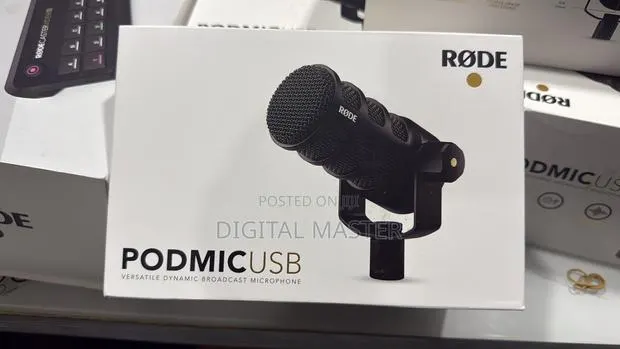 Rode Podmic Usb And Xlr Dynamic Broadcast Microphone · Photo 1