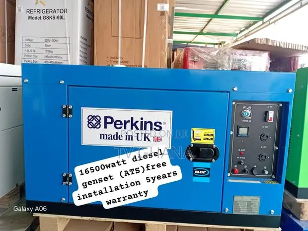 Perkins 15kva Diesel Generator – Industrial Grade With Remote · Photo 1