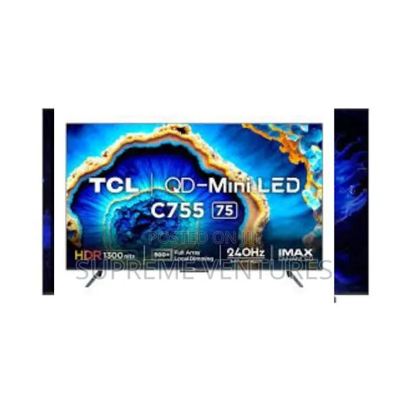 TCL 75c755 Qd-Mini Led Tv Smart Aipq Processor 3.0 · Photo 1