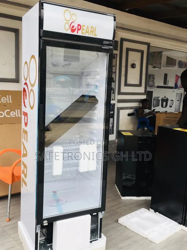 Lockable Pearl PVC-424-2b Singledoor Glass Display Fridge · Photo 1
