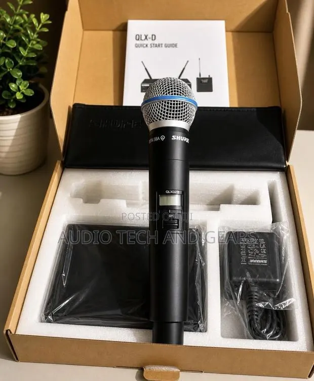 Shure QLX-D Single Wireless Microphone · Photo 1