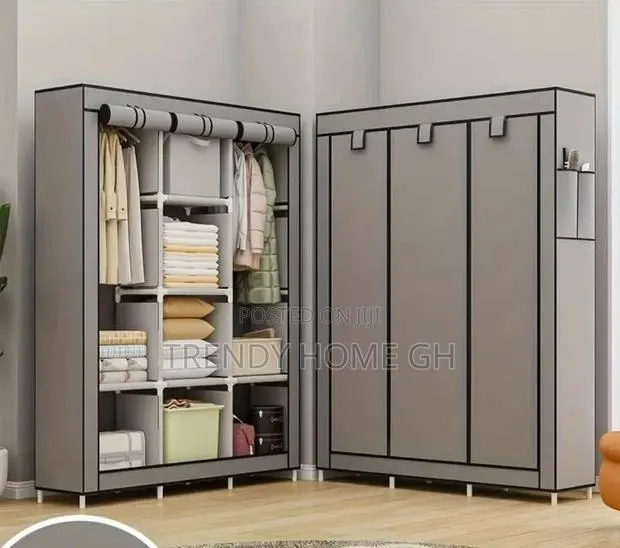 3-in-1 Wardrobe Closet Spacious Easy to Assemble · Photo 1