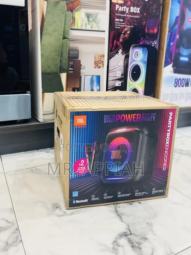 Extremely Classic JBL Partybox Encore 2 Speaker(Black) · Photo 1