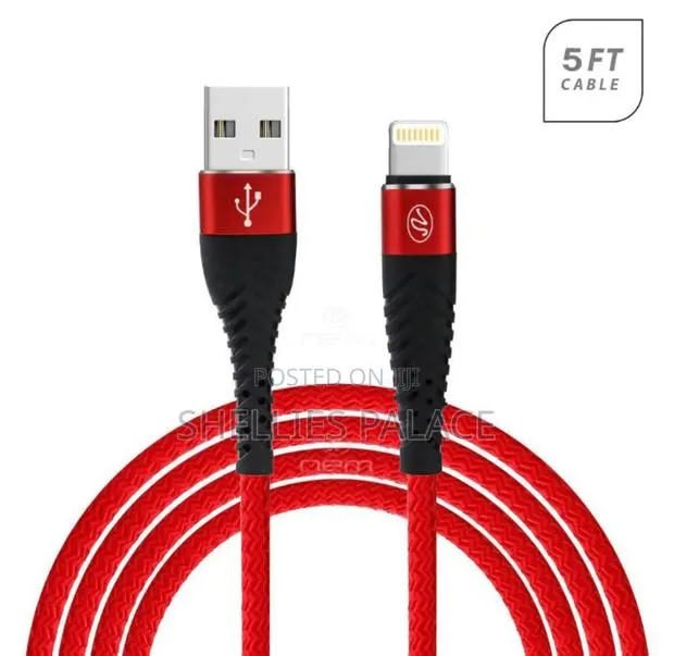 USB to iPhone Charging Cord - 1m · Photo 1