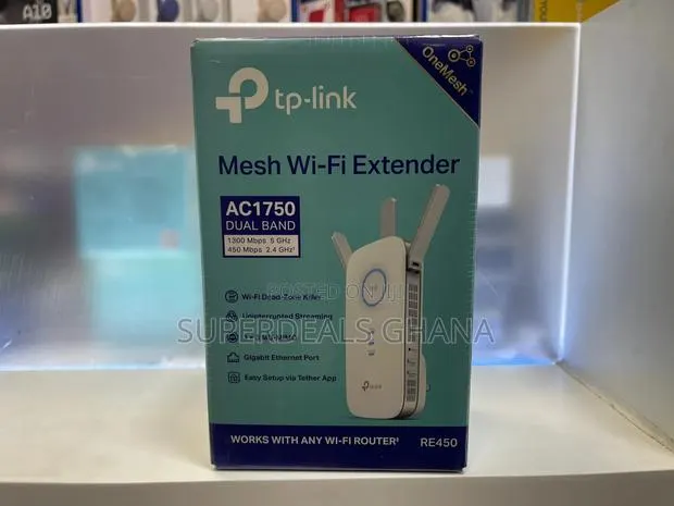 Tp Link RE450 Wi-Fi Extender AC1750 · Photo 1