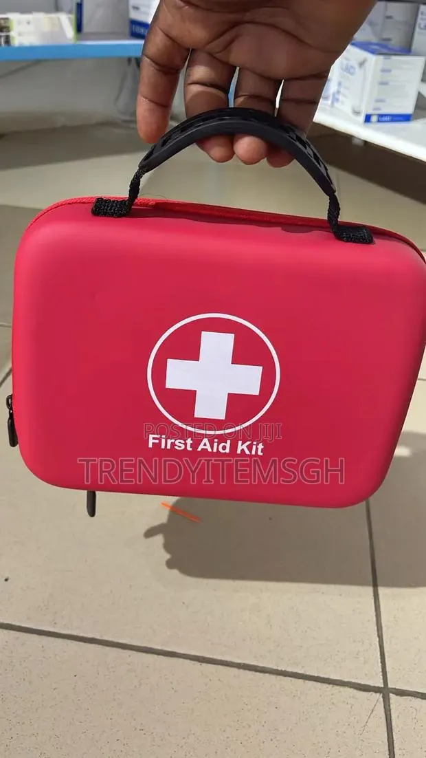 Portable First Aid Kit Compact Emergency Medical Storage Supply · Photo 1