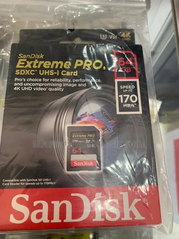 Acquire Sandisk 64GB Extreme PRO · Photo 1