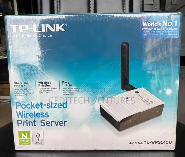 Pocket Sized Wireless Printer Server · Photo 1