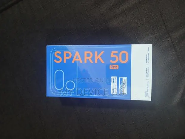 New Tecno Spark 50 Pro 256 GB Black · Photo 1