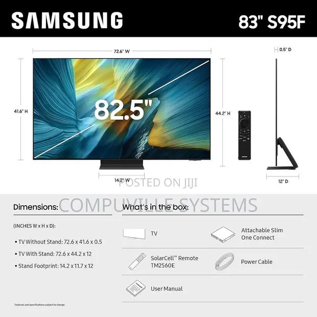 83-Inch Class OLED S95F · Photo 1