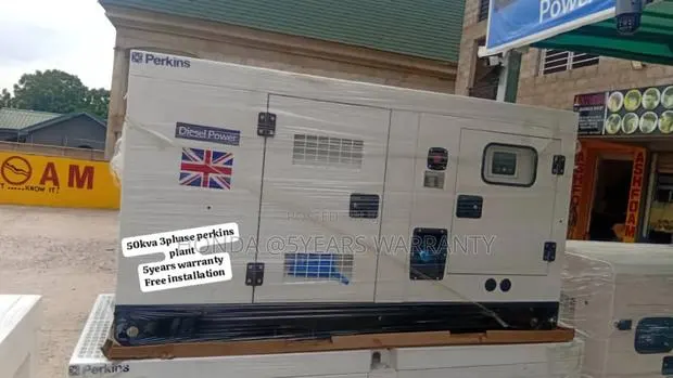 Flow With Energy Perkins 50kva Plant 3phase Automatic Diesel · Photo 1