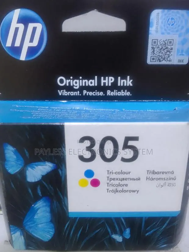 Hp Colour 305 Ink Cartridges · Photo 1