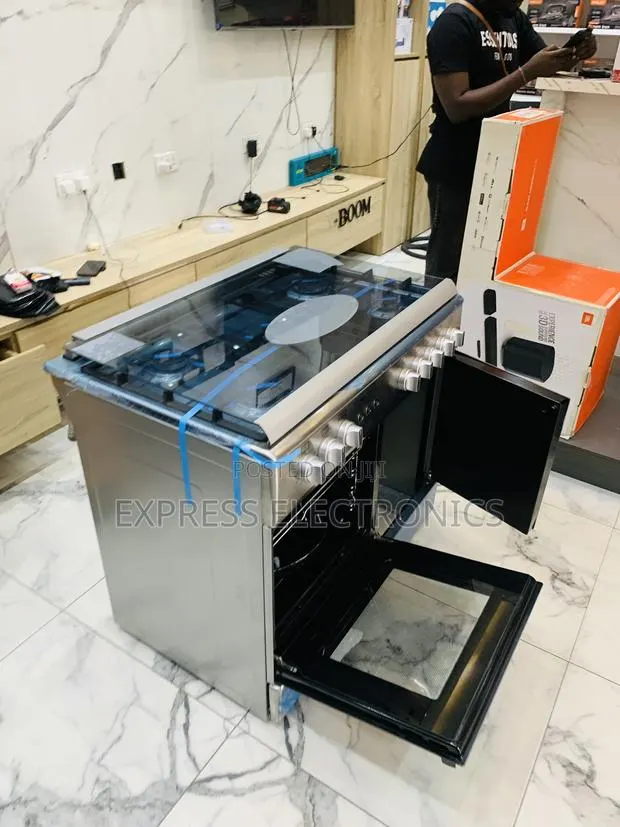 Spectacular Performance Sliver Gas Cooker Oven Rotisserie 60/90 5b · Photo 1