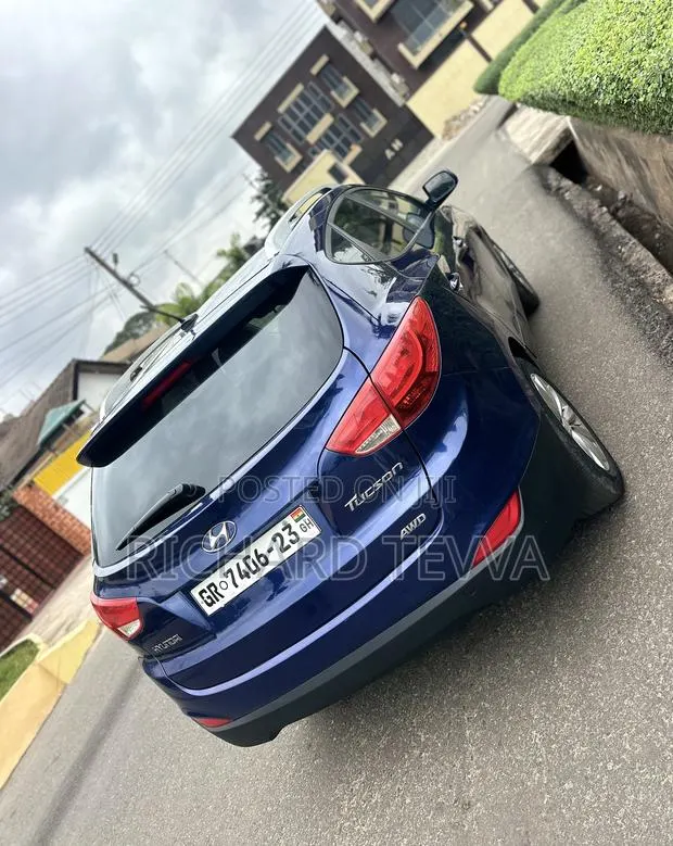 Hyundai Tucson Limited AWD 2013 Blue · Photo 1