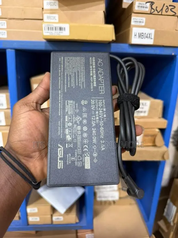 ASUS 240w Replacement Charger 20v 12a, 6.0 X 3.7mm · Photo 1