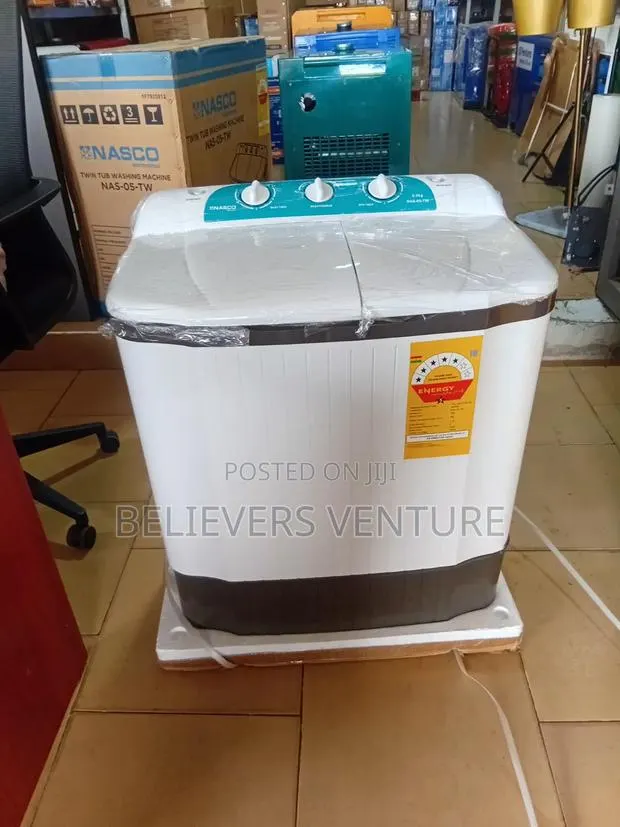Nasco 5kg Twin Tub Washing Machine – Value for Money · Photo 1