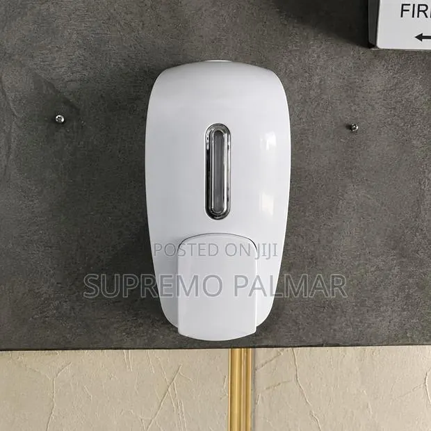 Manual Soap Dispenser 1000ml Wall Mounted – Refillable Liquid Soap · Photo 1