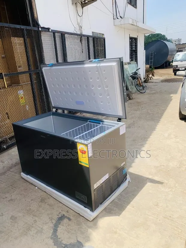 371l Chest Freezer Single Door Dark Grey Samsing · Photo 1