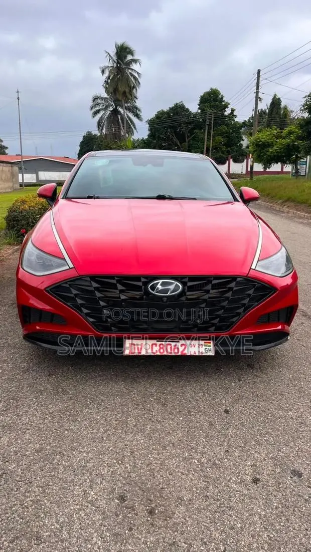 Hyundai Sonata Limited 2021 Red · Photo 1