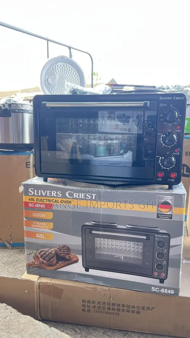 48l Electric Oven With Double Hot Plate · Photo 1