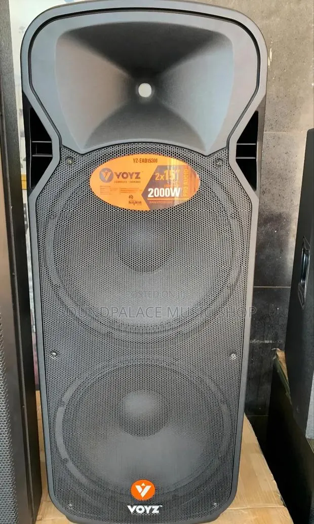 Voyz 2x15" Bluetooth Speaker System · Photo 1