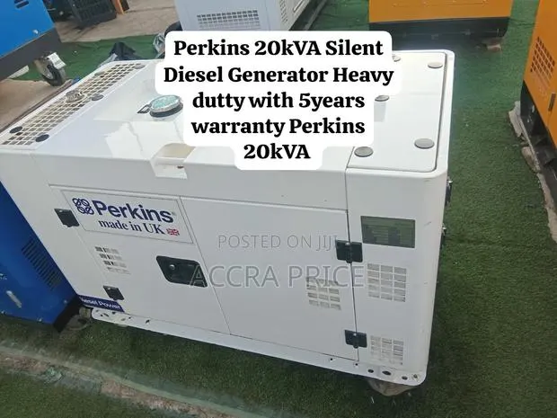 Perkins 20kVA HeavyDuty Silent Generator Dependable Power Every Need · Photo 1