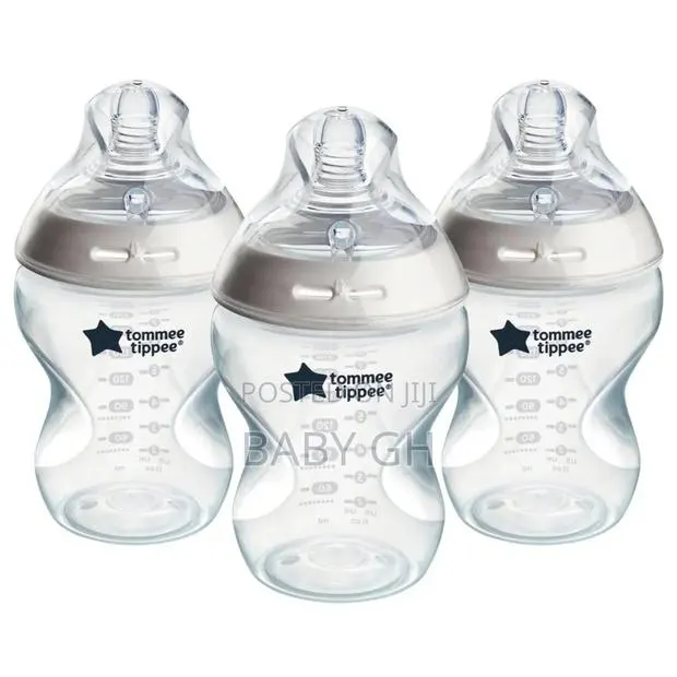 Tommee Tippee Natural Start Anti-Colic Baby Bottle 260ml-3pk · Photo 1