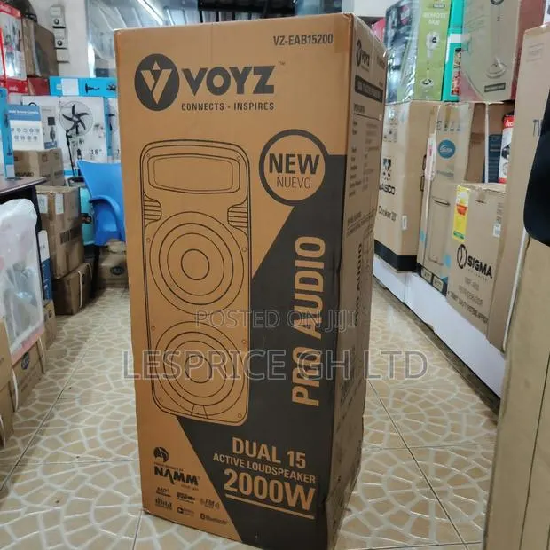 Classy High Grade 2000W Voyz Bluetooth Speakers · Photo 1
