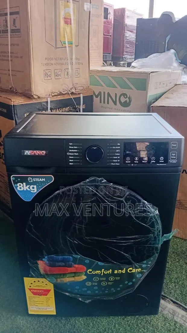Asano 8kg Front Load Washer – Clean Clothes, Less Effort 8kg · Photo 1