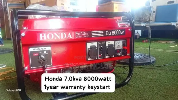 Upgrade to Honda 7.0kva 8000w – Dependable Power for Every Situation · Photo 1